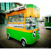 cheap price mini food car/street food vending pannier/Mobile fast food Outdoor burger /coffee van for sale